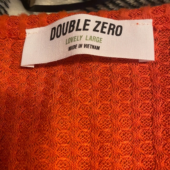 Double Zero red long sleeve shirt - Picture 3 of 4